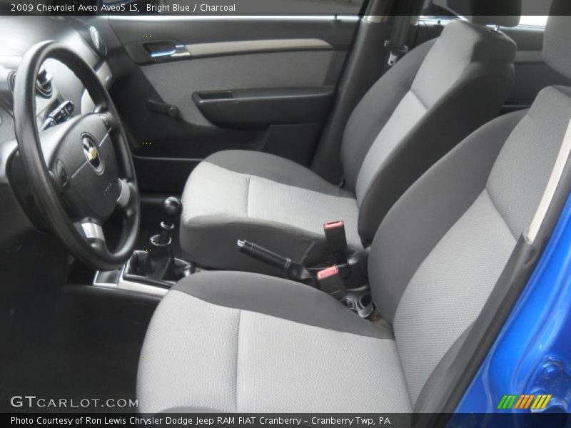 Bright Blue / Charcoal 2009 Chevrolet Aveo Aveo5 LS