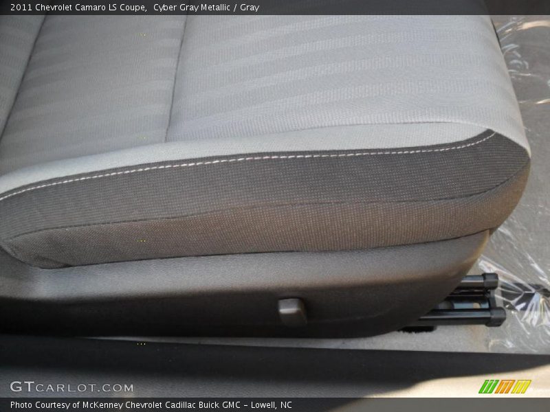 Cyber Gray Metallic / Gray 2011 Chevrolet Camaro LS Coupe