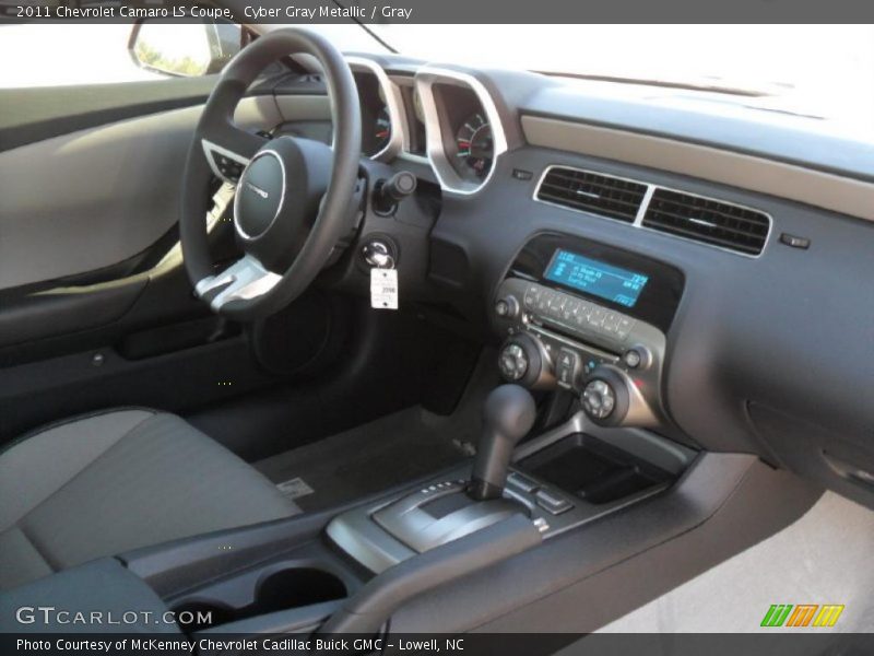 Cyber Gray Metallic / Gray 2011 Chevrolet Camaro LS Coupe