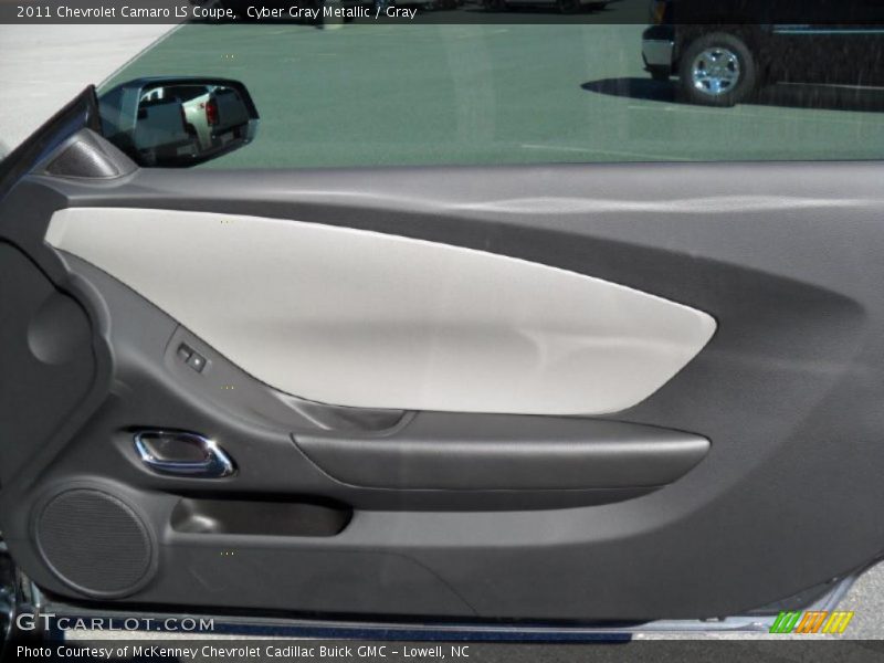 Cyber Gray Metallic / Gray 2011 Chevrolet Camaro LS Coupe
