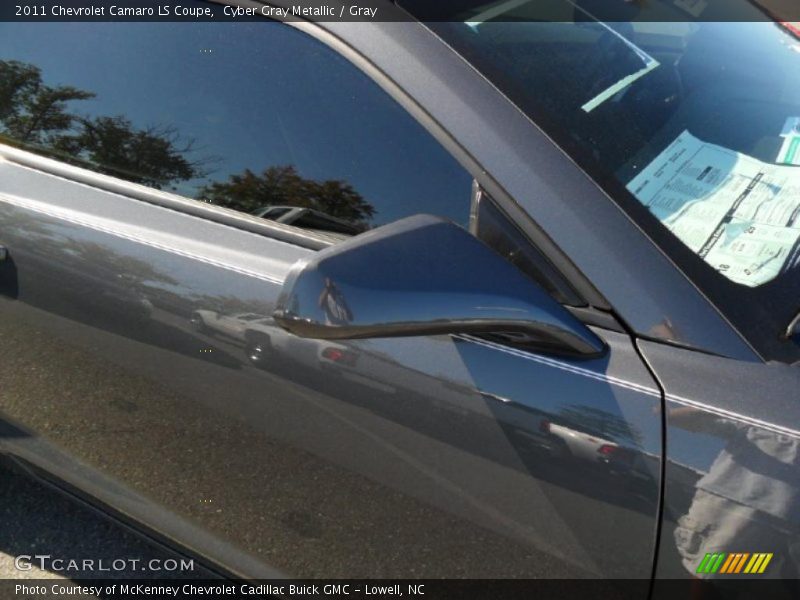 Cyber Gray Metallic / Gray 2011 Chevrolet Camaro LS Coupe