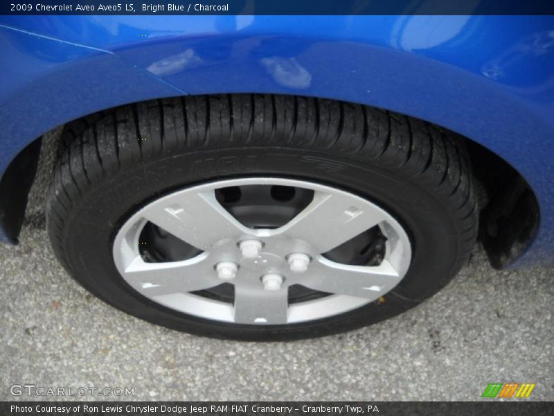 Bright Blue / Charcoal 2009 Chevrolet Aveo Aveo5 LS