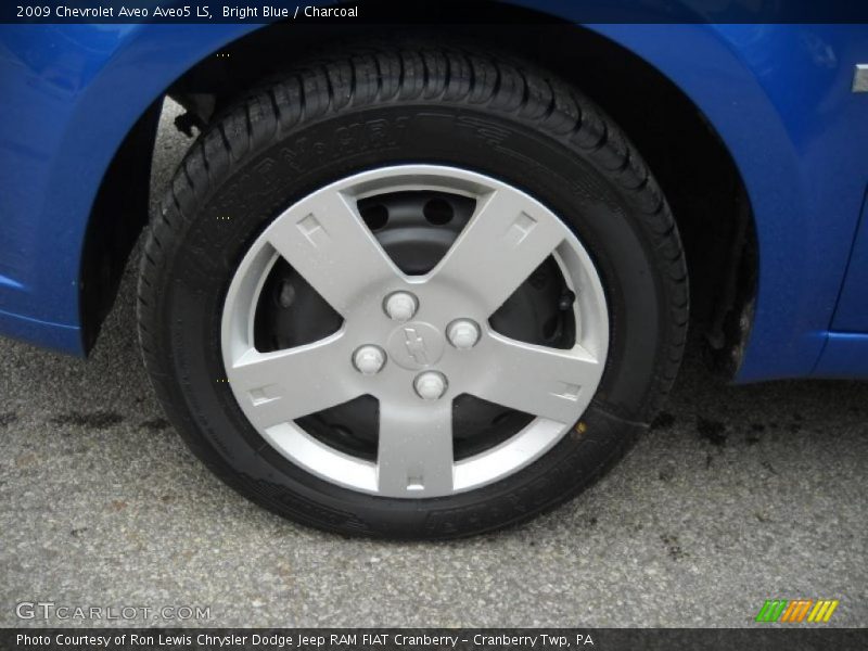 Bright Blue / Charcoal 2009 Chevrolet Aveo Aveo5 LS