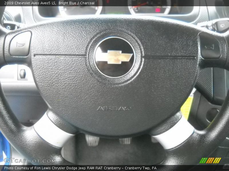 Bright Blue / Charcoal 2009 Chevrolet Aveo Aveo5 LS
