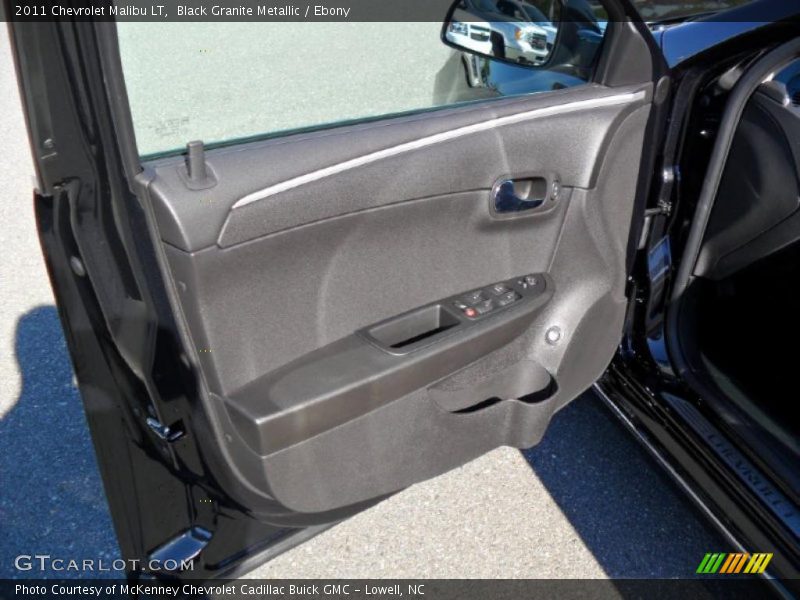 Black Granite Metallic / Ebony 2011 Chevrolet Malibu LT