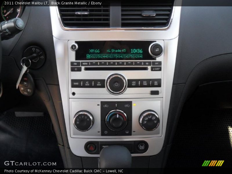 Black Granite Metallic / Ebony 2011 Chevrolet Malibu LT