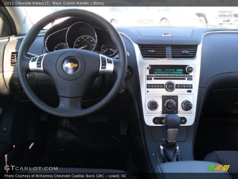 Black Granite Metallic / Ebony 2011 Chevrolet Malibu LT