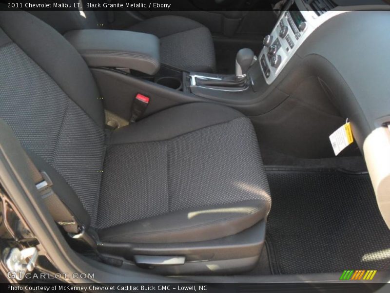 Black Granite Metallic / Ebony 2011 Chevrolet Malibu LT