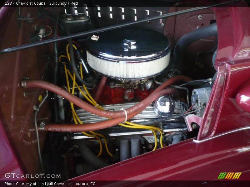 Burgundy / Red 1937 Chevrolet Coupe