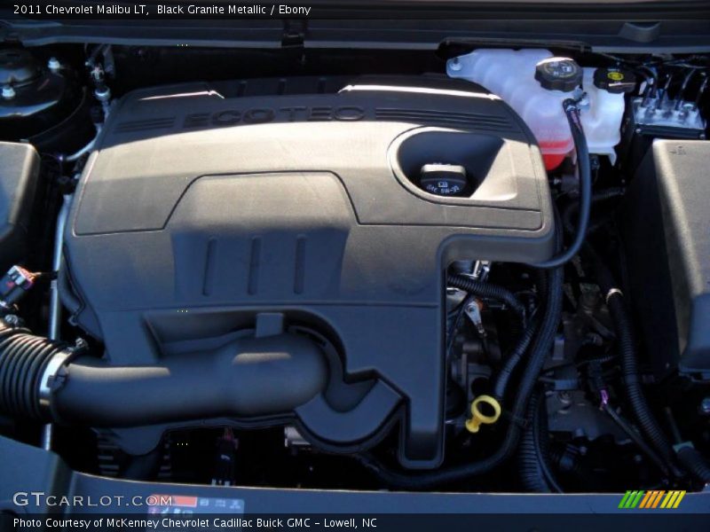 Black Granite Metallic / Ebony 2011 Chevrolet Malibu LT