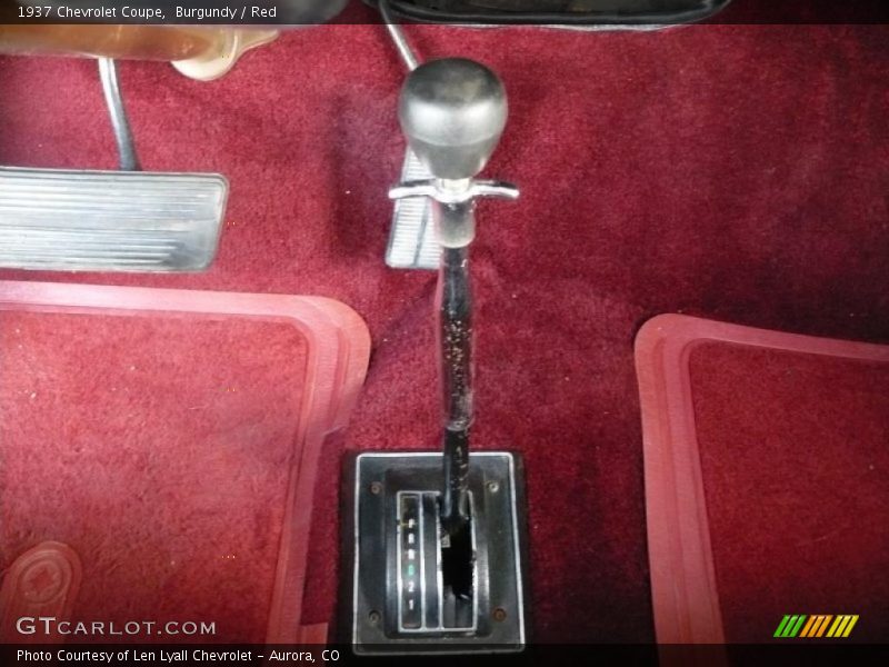Burgundy / Red 1937 Chevrolet Coupe