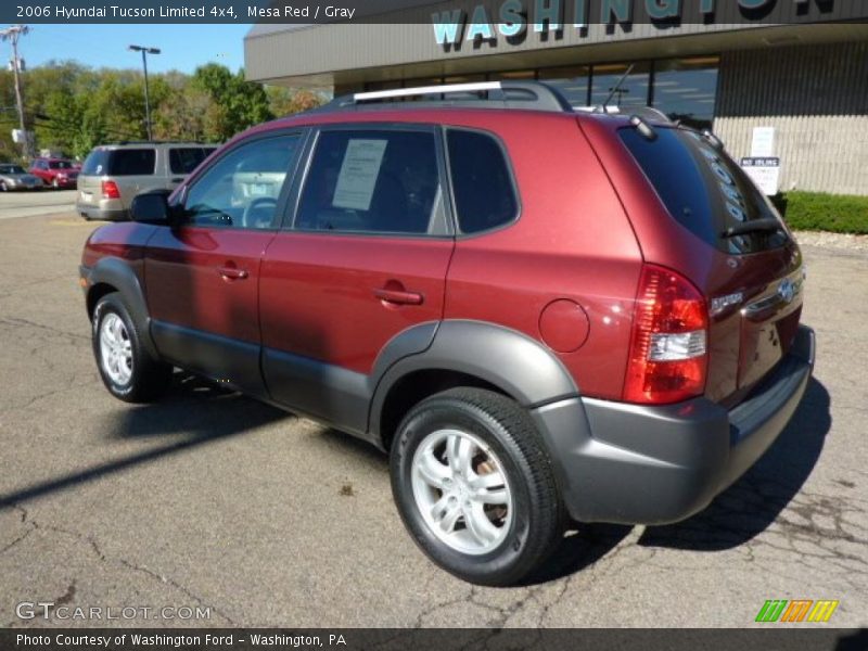 Mesa Red / Gray 2006 Hyundai Tucson Limited 4x4