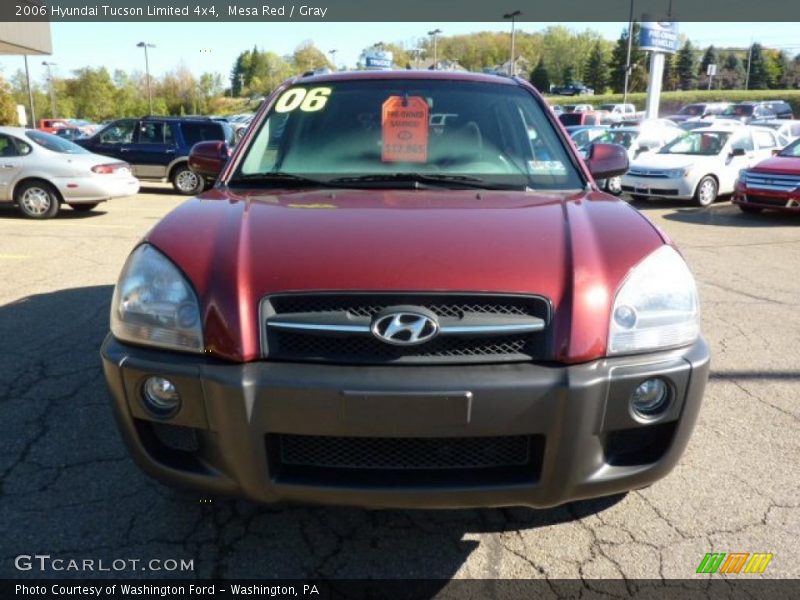 Mesa Red / Gray 2006 Hyundai Tucson Limited 4x4