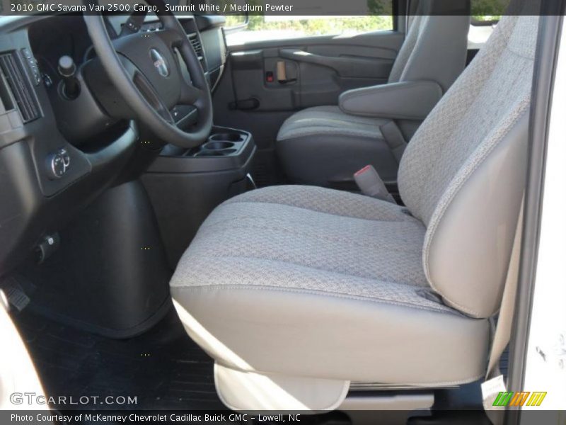 Summit White / Medium Pewter 2010 GMC Savana Van 2500 Cargo