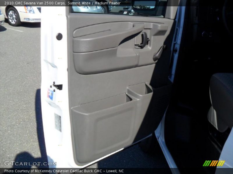Summit White / Medium Pewter 2010 GMC Savana Van 2500 Cargo