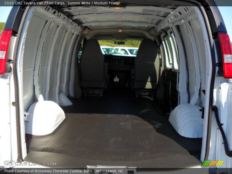 Summit White / Medium Pewter 2010 GMC Savana Van 2500 Cargo