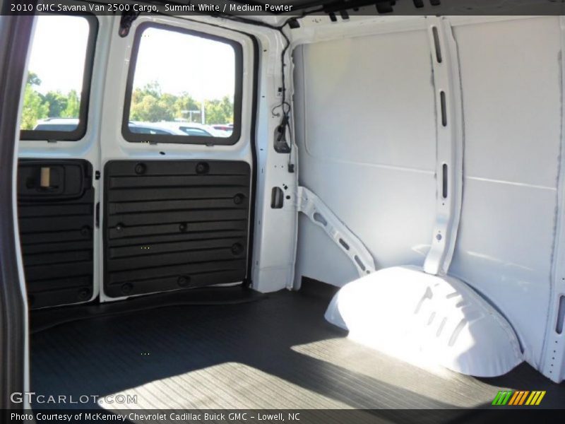 Summit White / Medium Pewter 2010 GMC Savana Van 2500 Cargo