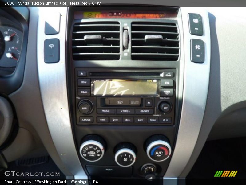 Mesa Red / Gray 2006 Hyundai Tucson Limited 4x4