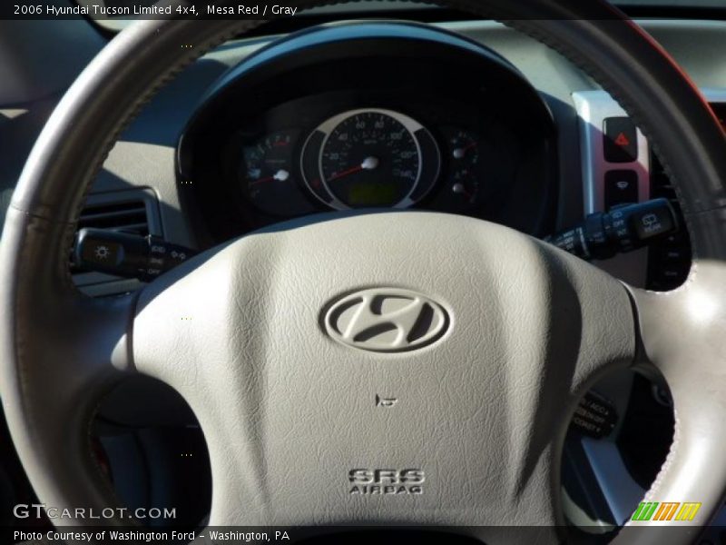 Mesa Red / Gray 2006 Hyundai Tucson Limited 4x4