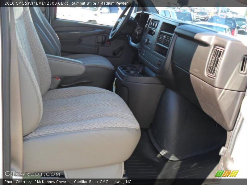 Summit White / Medium Pewter 2010 GMC Savana Van 2500 Cargo