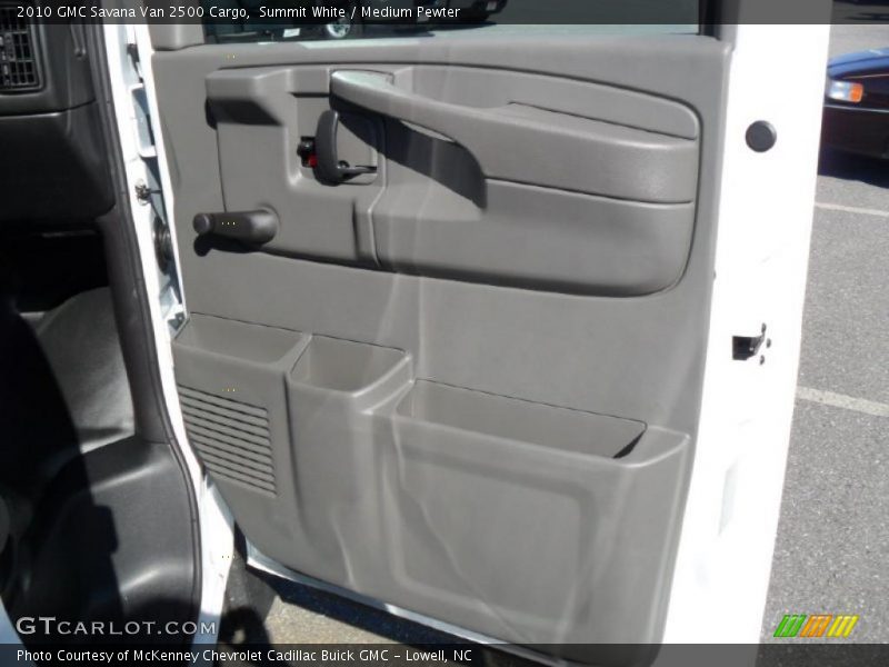 Summit White / Medium Pewter 2010 GMC Savana Van 2500 Cargo