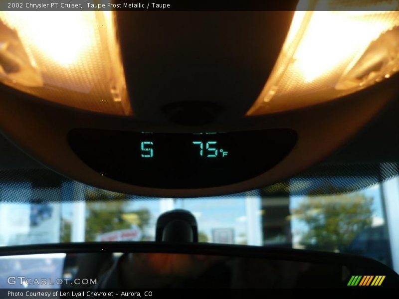Taupe Frost Metallic / Taupe 2002 Chrysler PT Cruiser