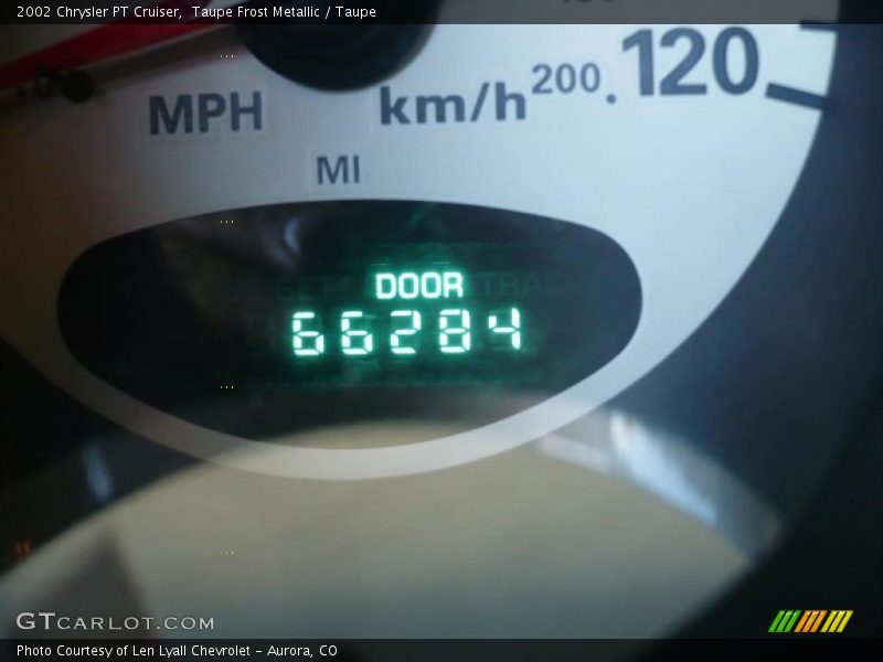 Taupe Frost Metallic / Taupe 2002 Chrysler PT Cruiser