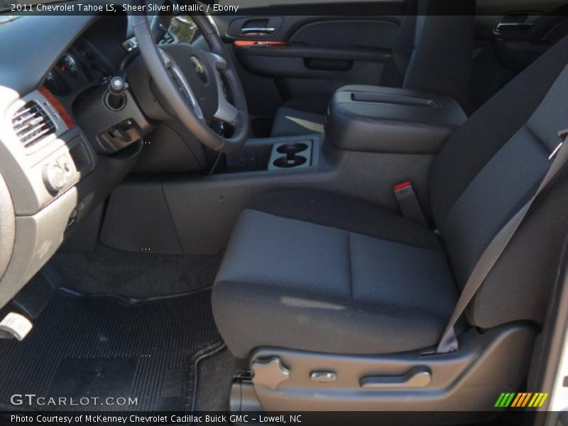 Sheer Silver Metallic / Ebony 2011 Chevrolet Tahoe LS