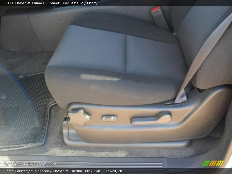Sheer Silver Metallic / Ebony 2011 Chevrolet Tahoe LS