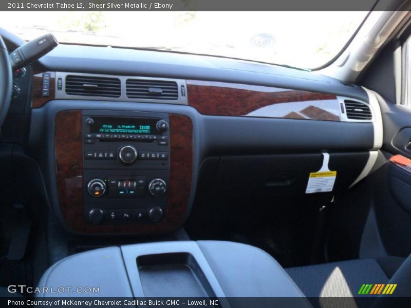 Sheer Silver Metallic / Ebony 2011 Chevrolet Tahoe LS