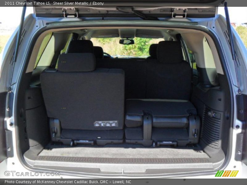 Sheer Silver Metallic / Ebony 2011 Chevrolet Tahoe LS