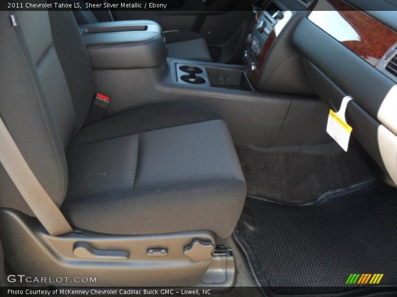 Sheer Silver Metallic / Ebony 2011 Chevrolet Tahoe LS