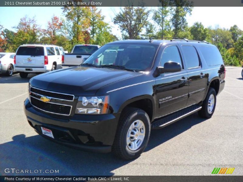 Black / Ebony 2011 Chevrolet Suburban 2500 LS 4x4