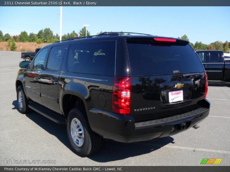 Black / Ebony 2011 Chevrolet Suburban 2500 LS 4x4
