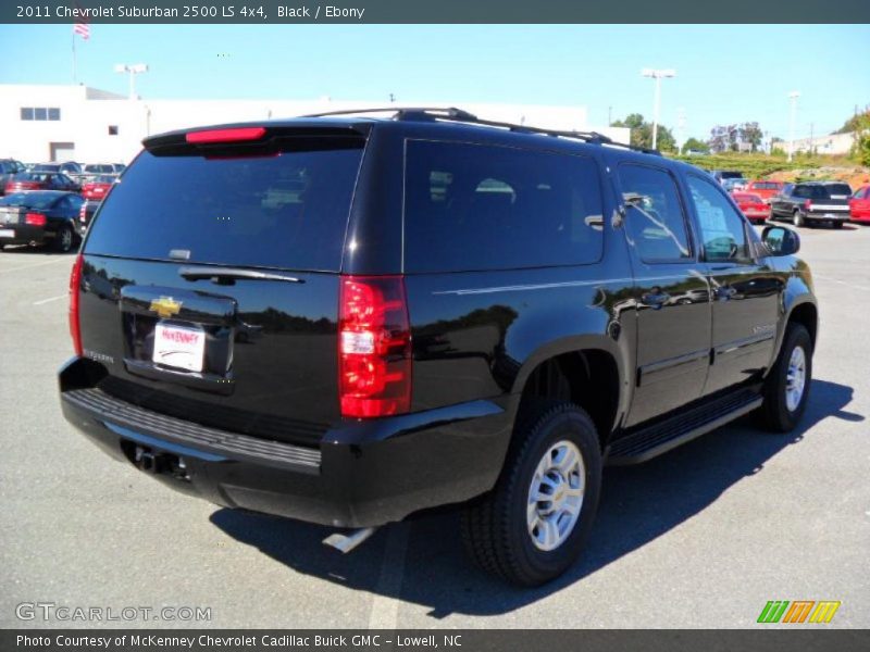 Black / Ebony 2011 Chevrolet Suburban 2500 LS 4x4