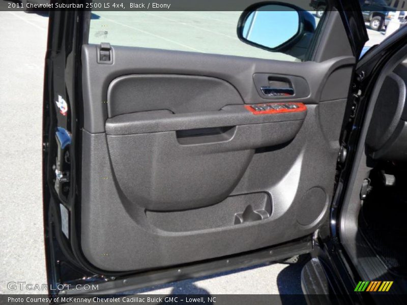  2011 Suburban 2500 LS 4x4 Ebony Interior
