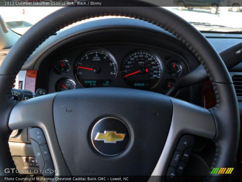 Black / Ebony 2011 Chevrolet Suburban 2500 LS 4x4