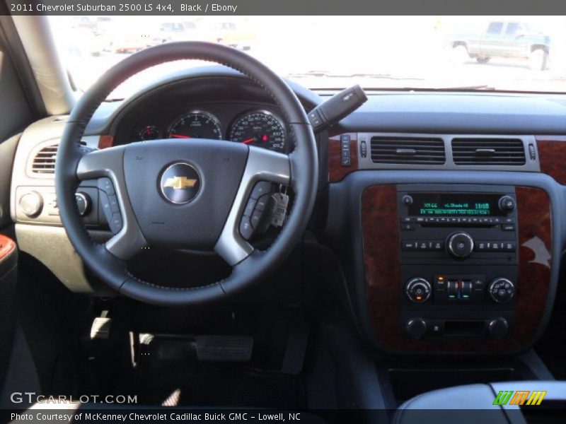 Black / Ebony 2011 Chevrolet Suburban 2500 LS 4x4