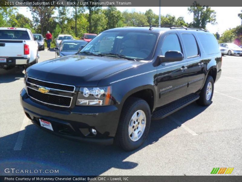 Black / Light Titanium/Dark Titanium 2011 Chevrolet Suburban LT 4x4