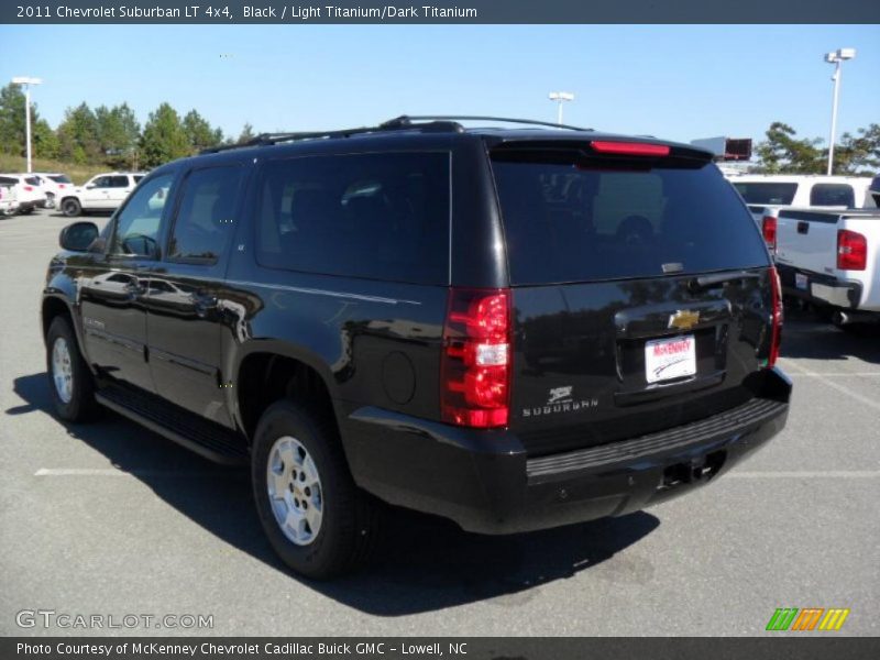 Black / Light Titanium/Dark Titanium 2011 Chevrolet Suburban LT 4x4