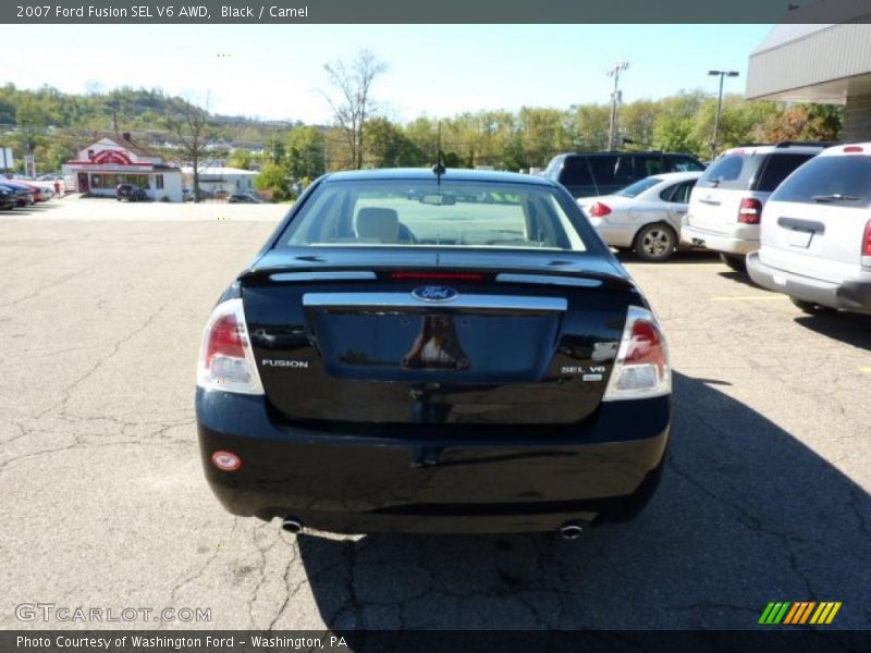 Black / Camel 2007 Ford Fusion SEL V6 AWD