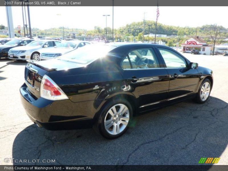 Black / Camel 2007 Ford Fusion SEL V6 AWD