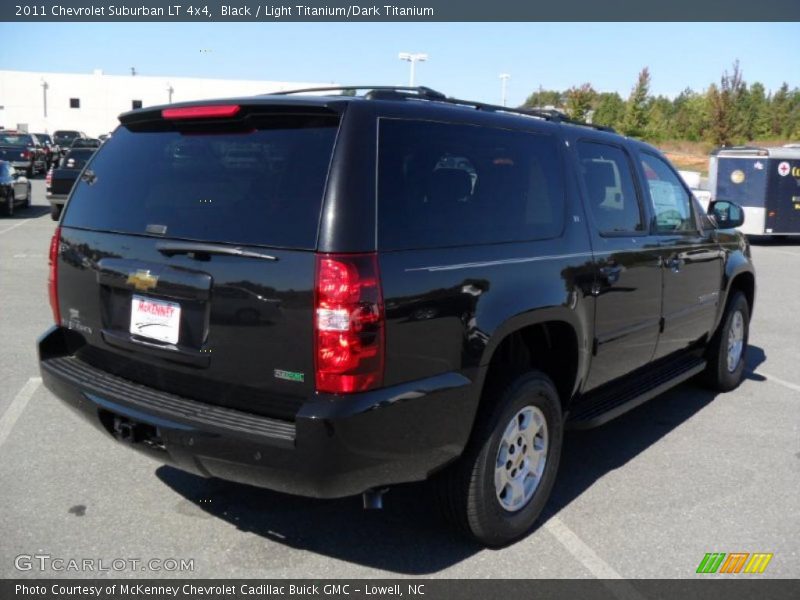 Black / Light Titanium/Dark Titanium 2011 Chevrolet Suburban LT 4x4