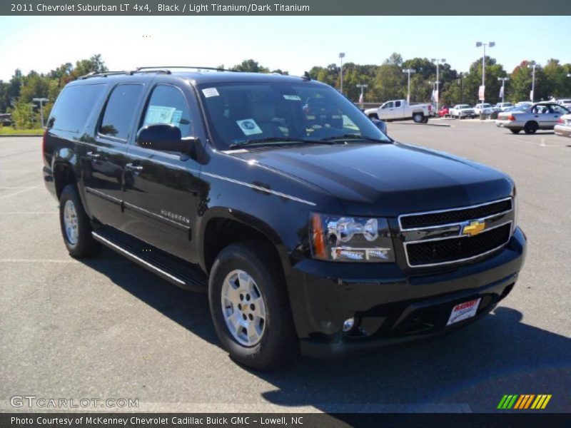 Black / Light Titanium/Dark Titanium 2011 Chevrolet Suburban LT 4x4