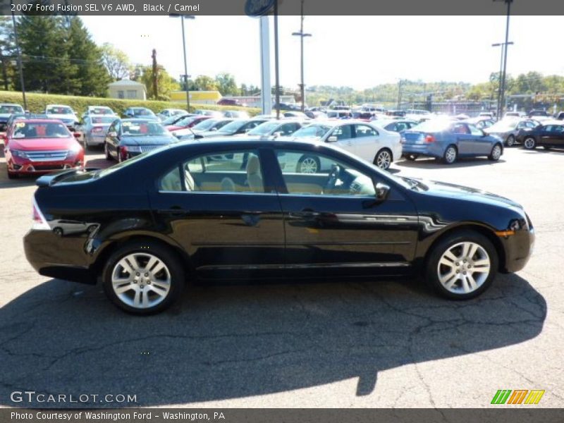 Black / Camel 2007 Ford Fusion SEL V6 AWD