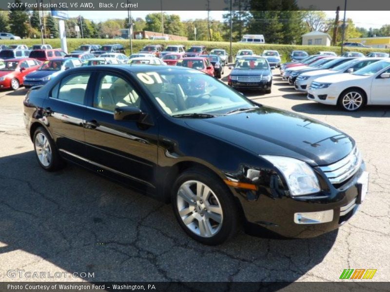 Black / Camel 2007 Ford Fusion SEL V6 AWD