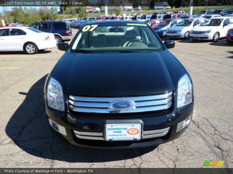 Black / Camel 2007 Ford Fusion SEL V6 AWD