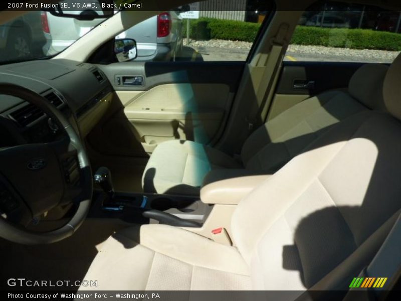 Black / Camel 2007 Ford Fusion SEL V6 AWD