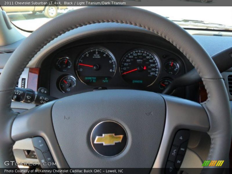 Black / Light Titanium/Dark Titanium 2011 Chevrolet Suburban LT 4x4