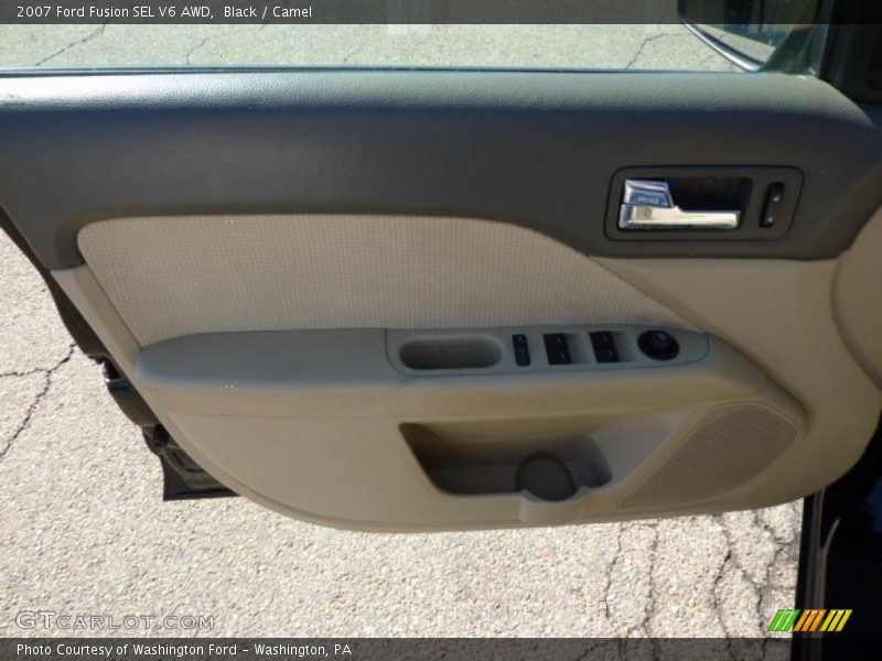 Black / Camel 2007 Ford Fusion SEL V6 AWD